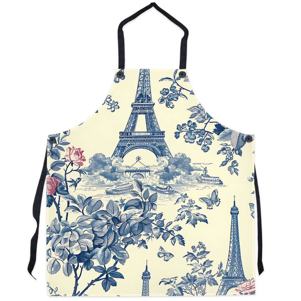 Toile de Jouy Apron