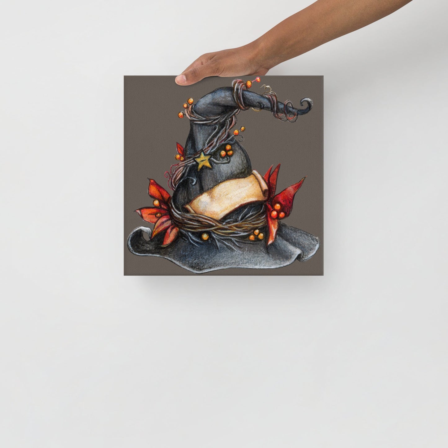 Autumn Witch Hat | Thin canvas