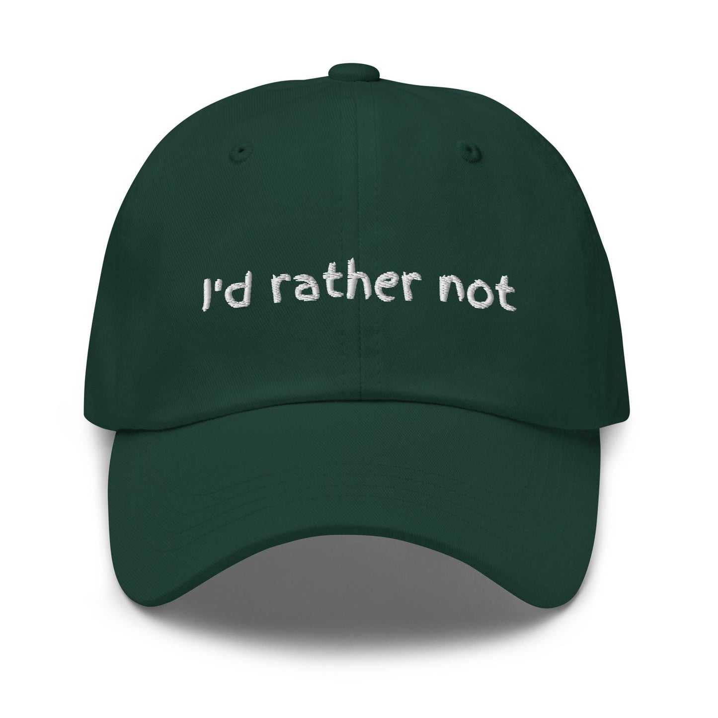 I’d Rather Not | Dad hat
