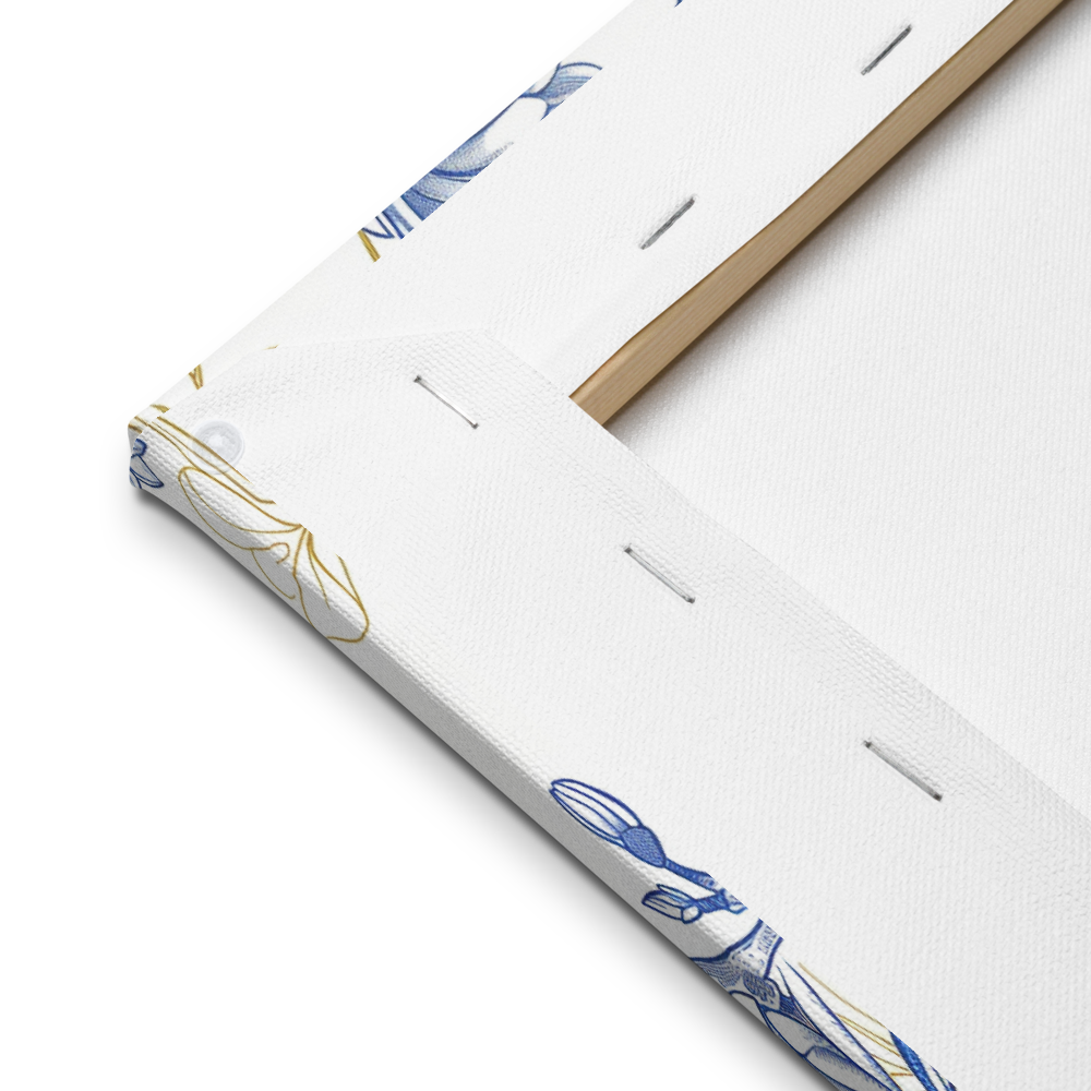 French Bird Chinoiserie 6 Thin canvas