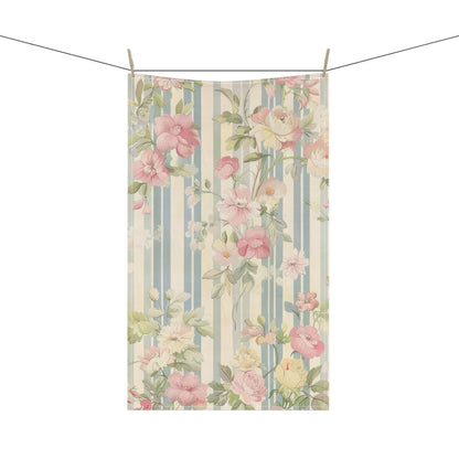 Vintage French Wall Paper 18 Tea Towel