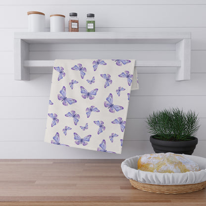 Lavender Fun 8 Tea Towel