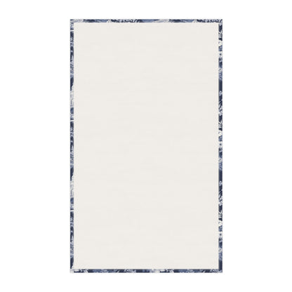 Dark Blue French Toile 7 Tea Towel