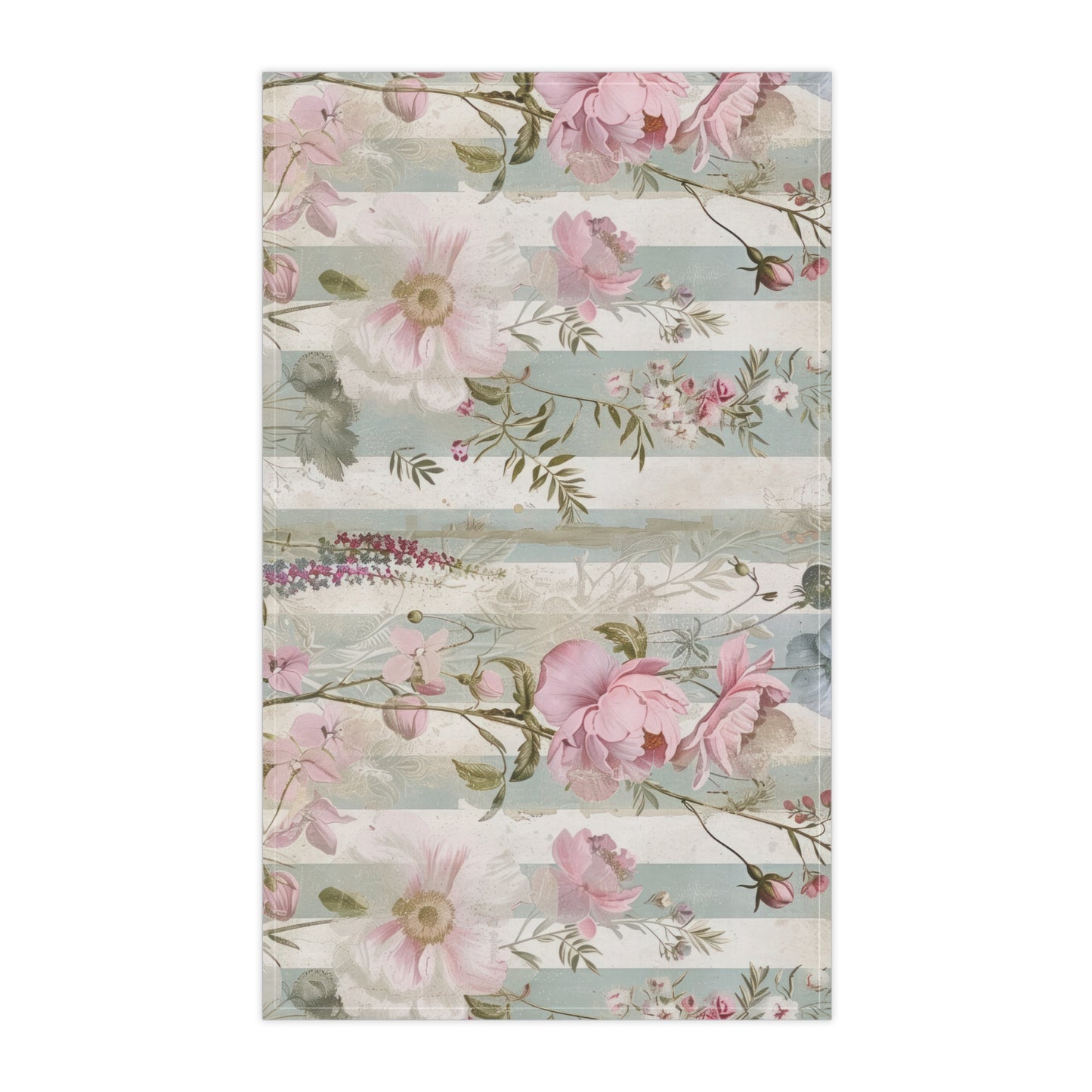 Vintage French Wall Paper 9 Tea Towel