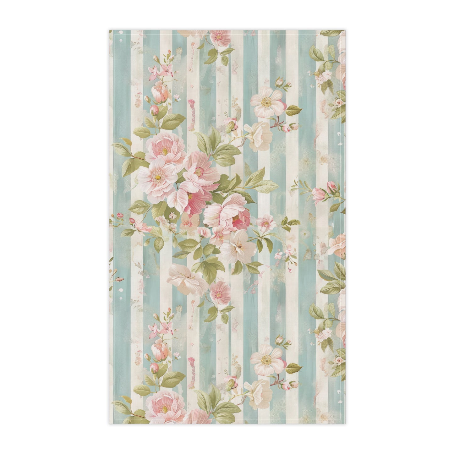Vintage French Wall Paper 7 Tea Towel
