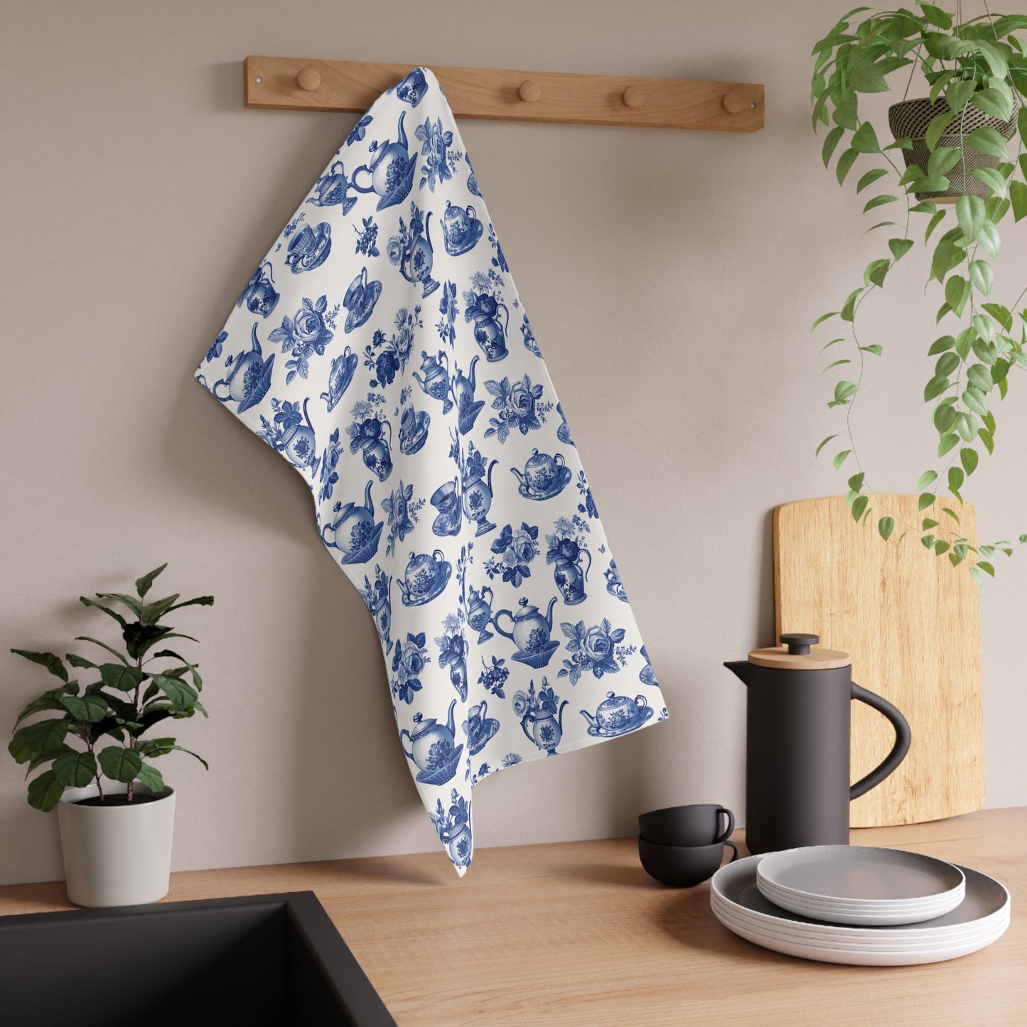 Tea Chinoise 1  Tea Towel
