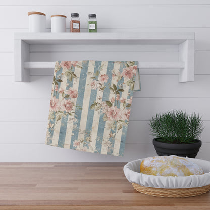 Vintage French Wall Paper 4 Tea Towel