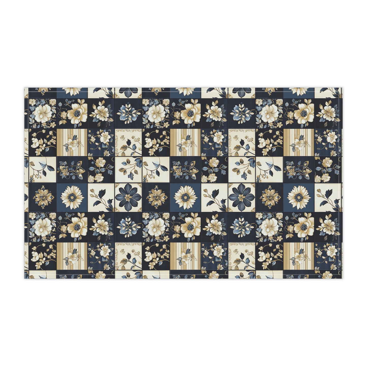 French Patchwork 3 Tea Towel