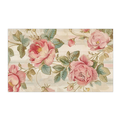 Vintage French Wall Paper 13 Tea Towel