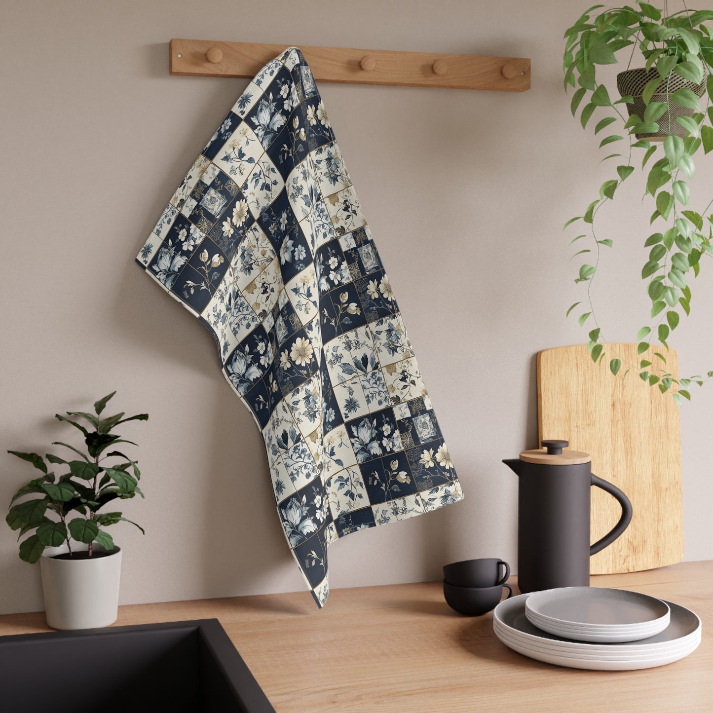 French Patchwork 15 Tea Towel