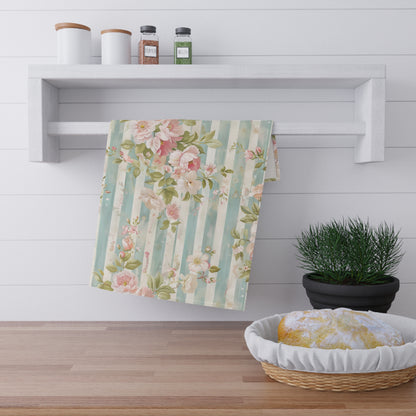 Vintage French Wall Paper 7 Tea Towel