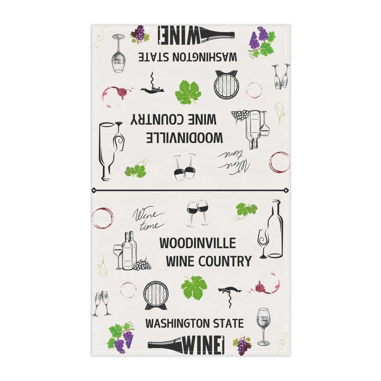 Washington Wine Country Tea Towels