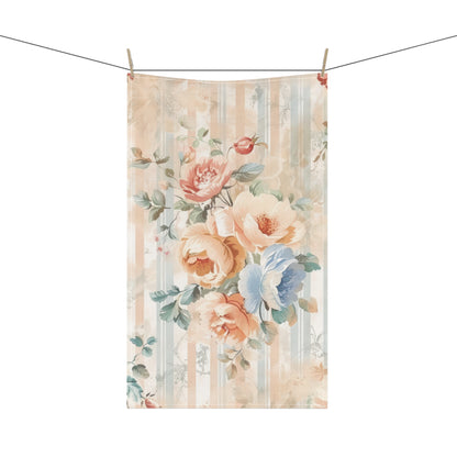 Vintage French Wall Paper 19 Tea Towel