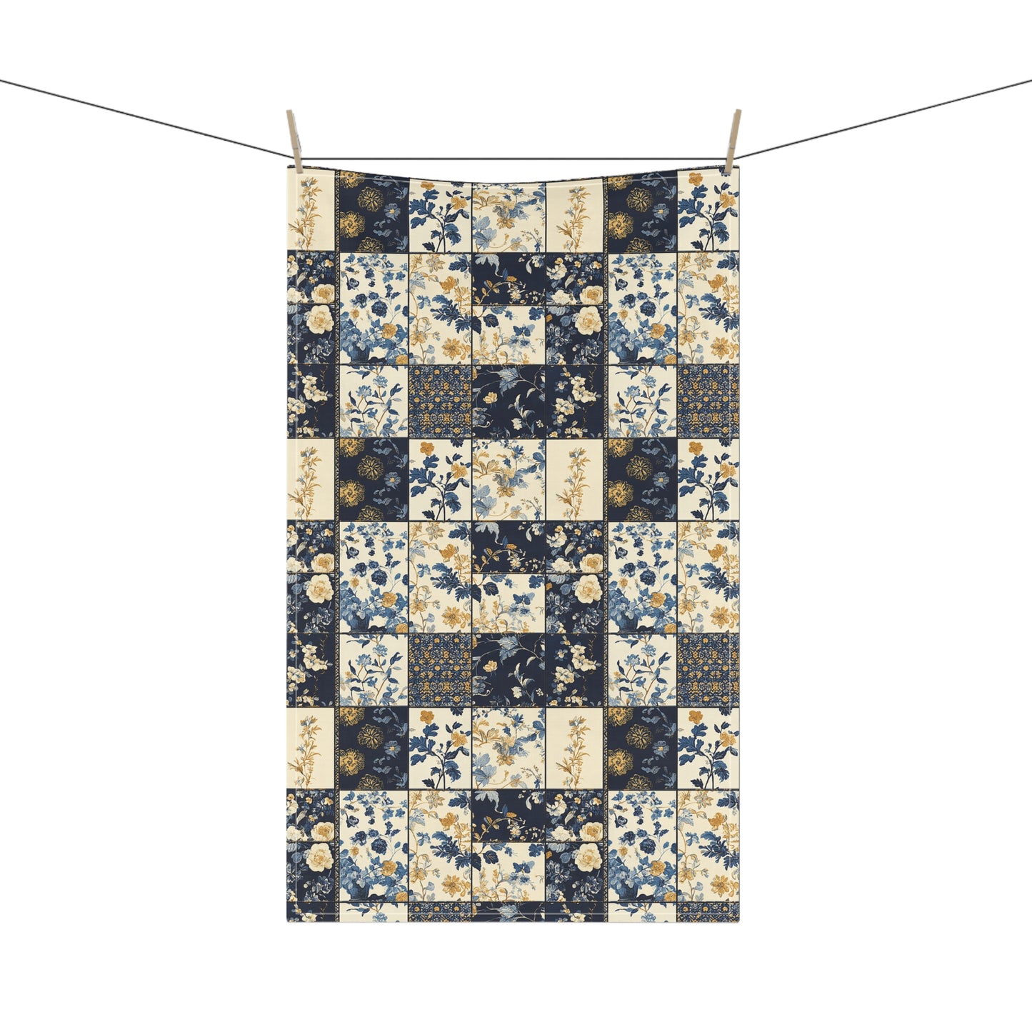 French Patchwork 13 Tea Towel