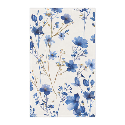 Blue Floral French Cottagecour 4 Tea Towel