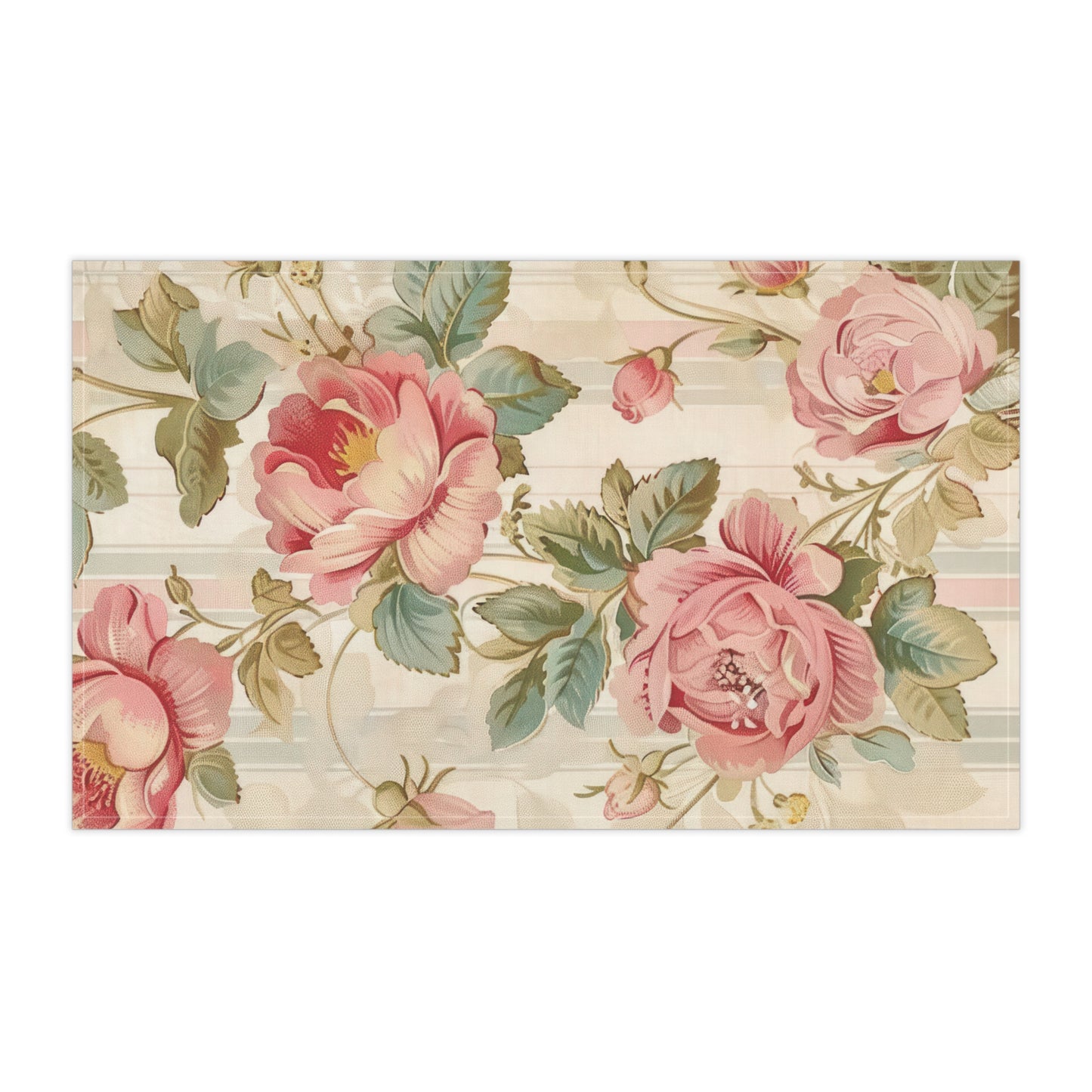 Vintage French Wall Paper 13 Tea Towel