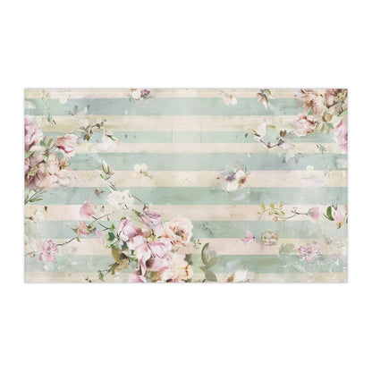 Vintage French Wall Paper 2 Tea Towel