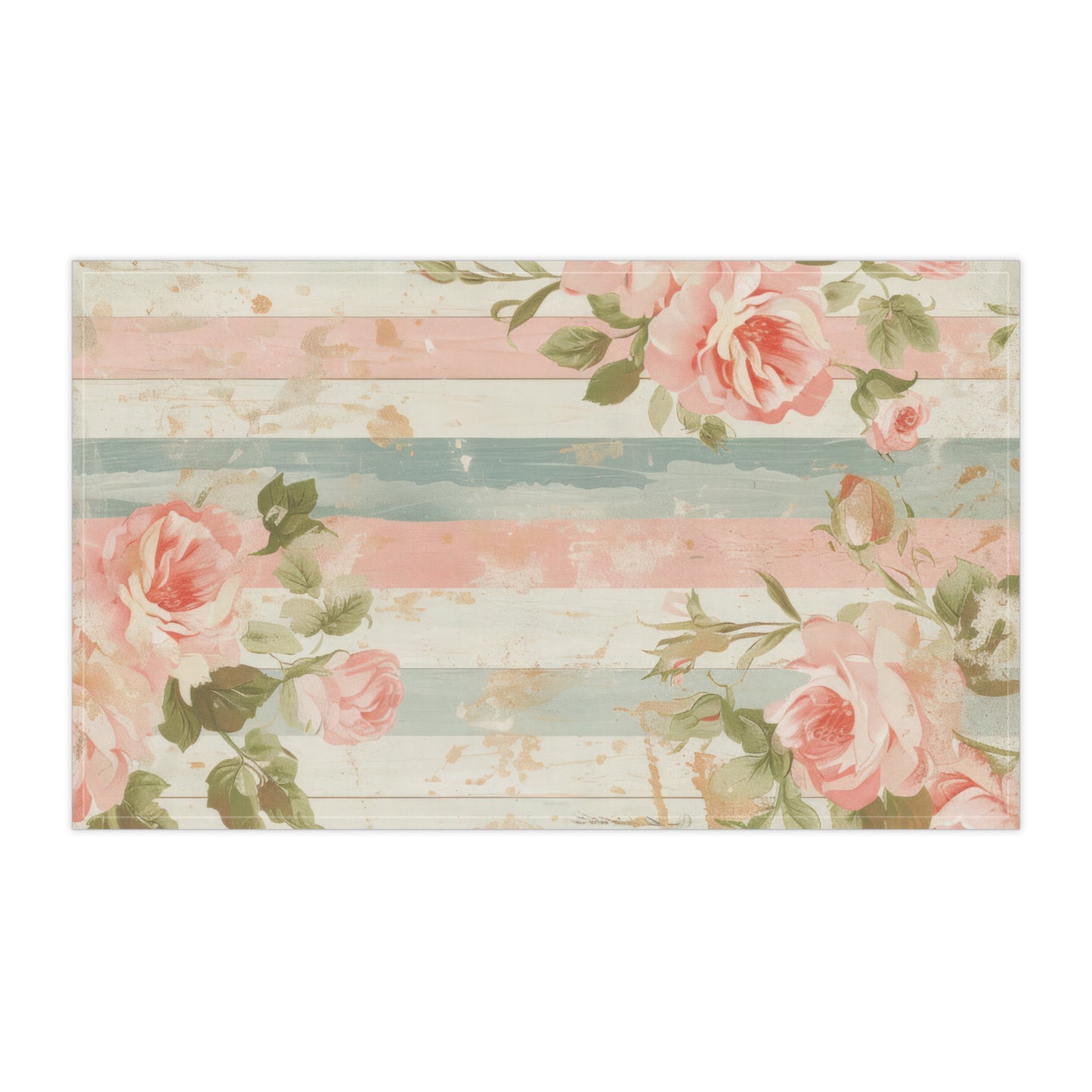 Vintage French Wall Paper 10 Tea Towel