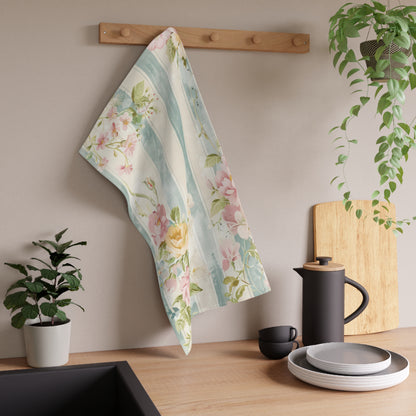Vintage French Wall Paper 5 Tea Towel