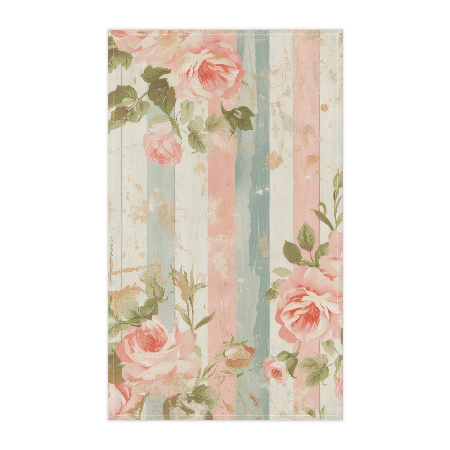 Vintage French Wall Paper 10 Tea Towel