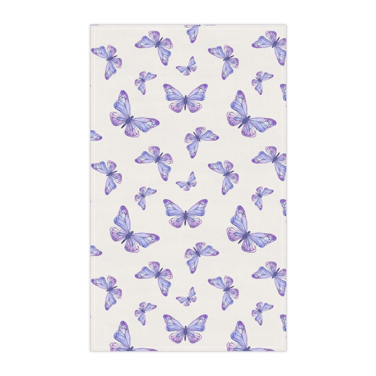 Lavender Fun 8 Tea Towel