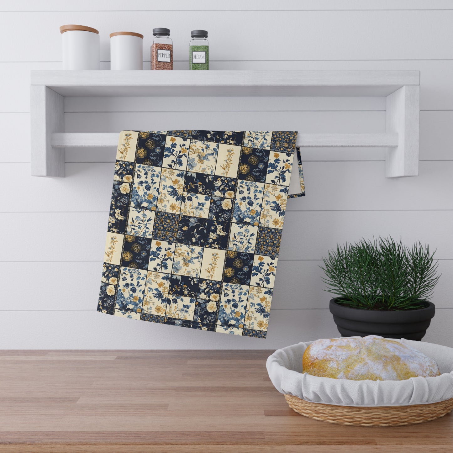 French Patchwork 13 Tea Towel