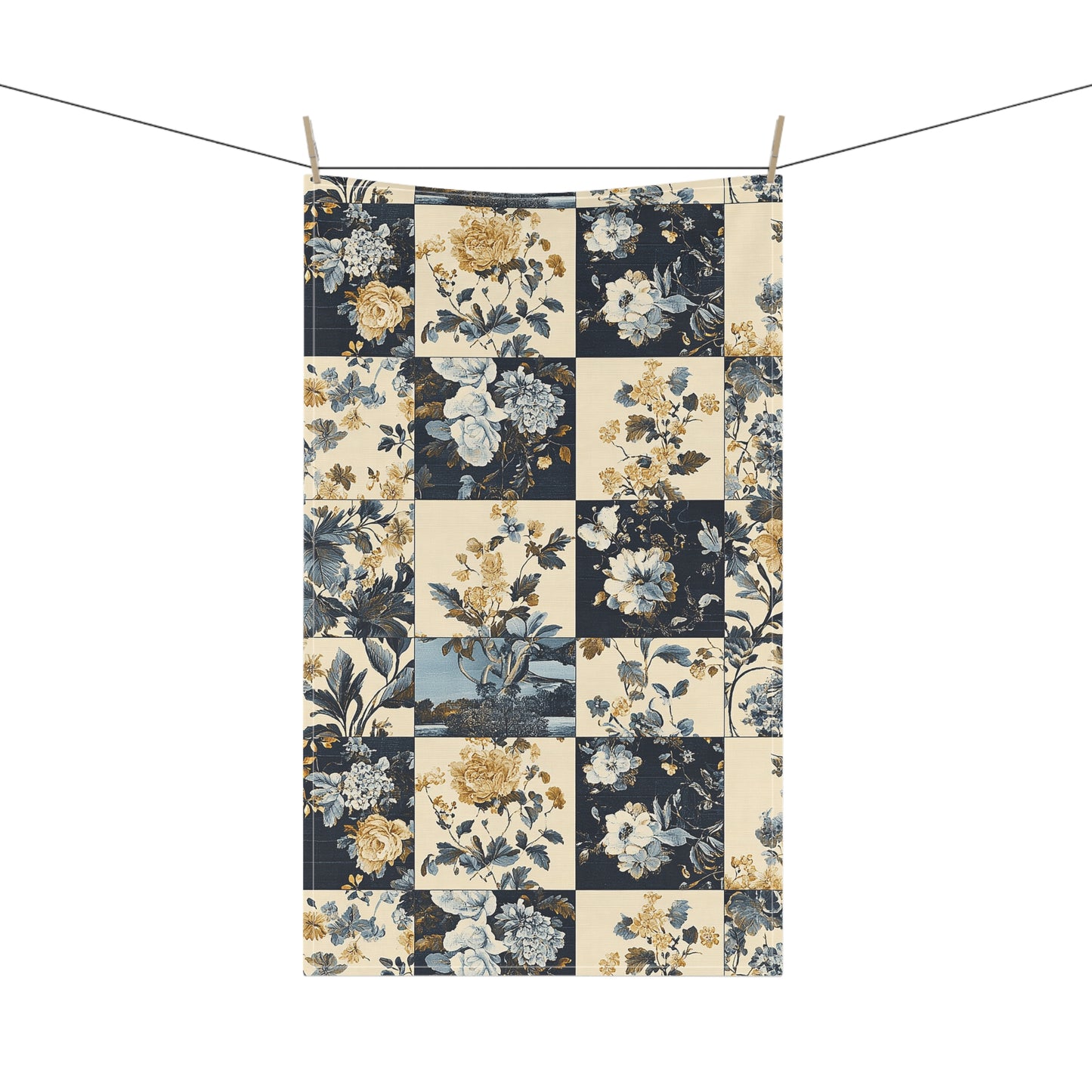 French Patchwork 18 Tea Towel