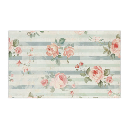 Vintage French Wall Paper 17 Tea Towel