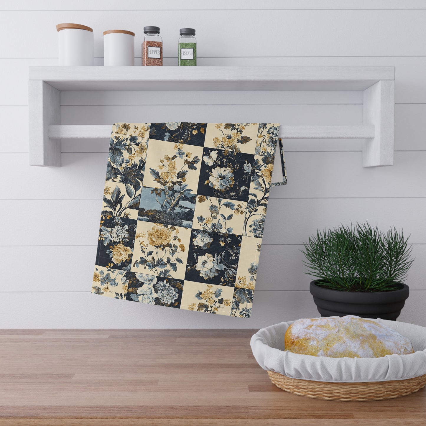French Patchwork 18 Tea Towel