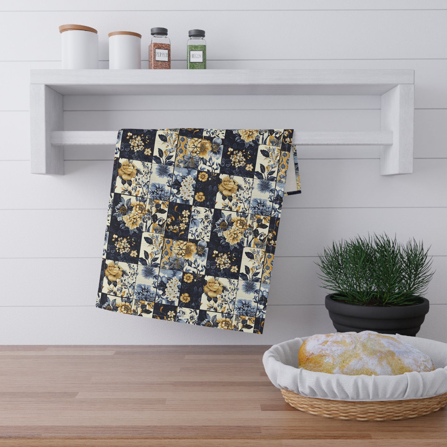 French Patchwork 5 Tea Towel