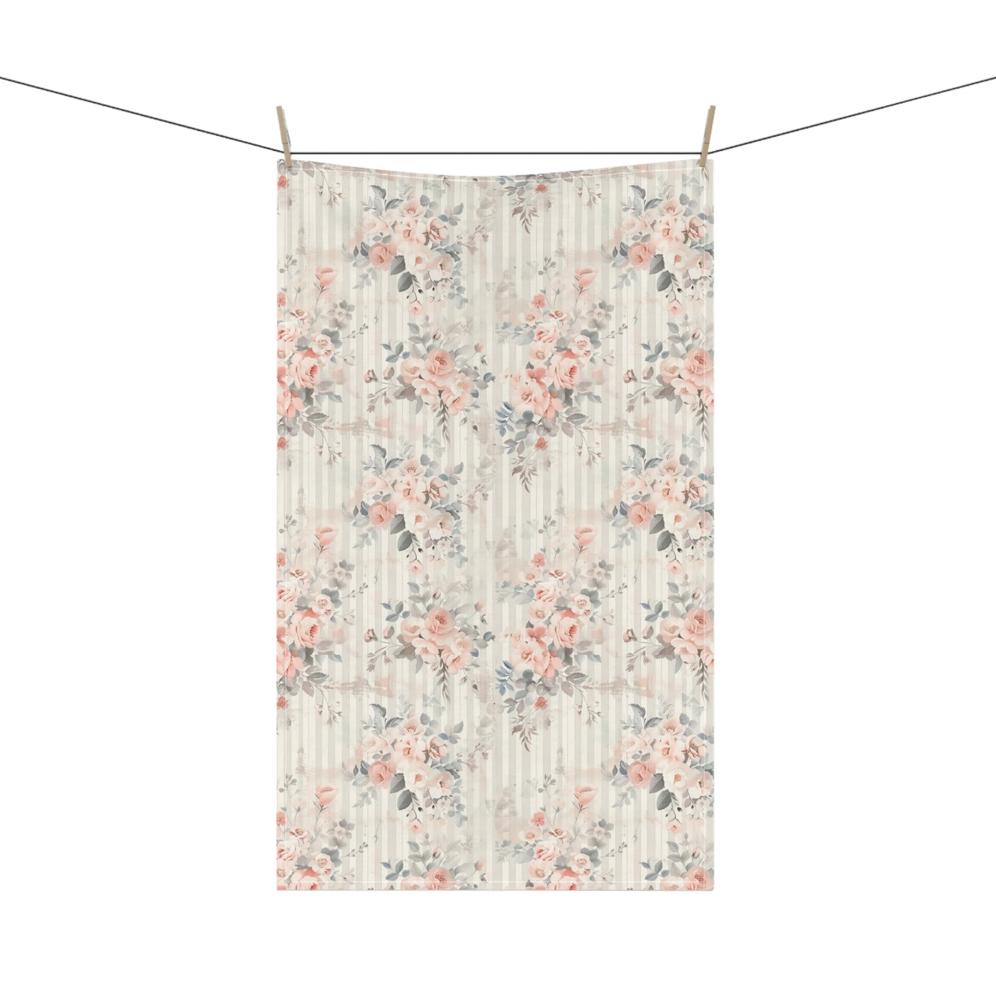 Vintage French Wall Paper 15 Tea Towel