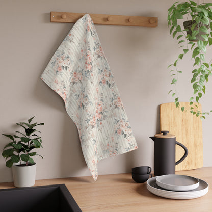Vintage French Wall Paper 15 Tea Towel