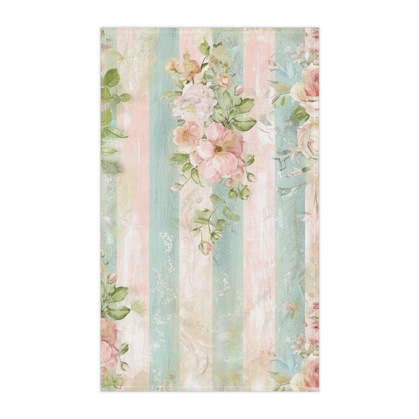 Vintage French Wall Paper 16 Tea Towel