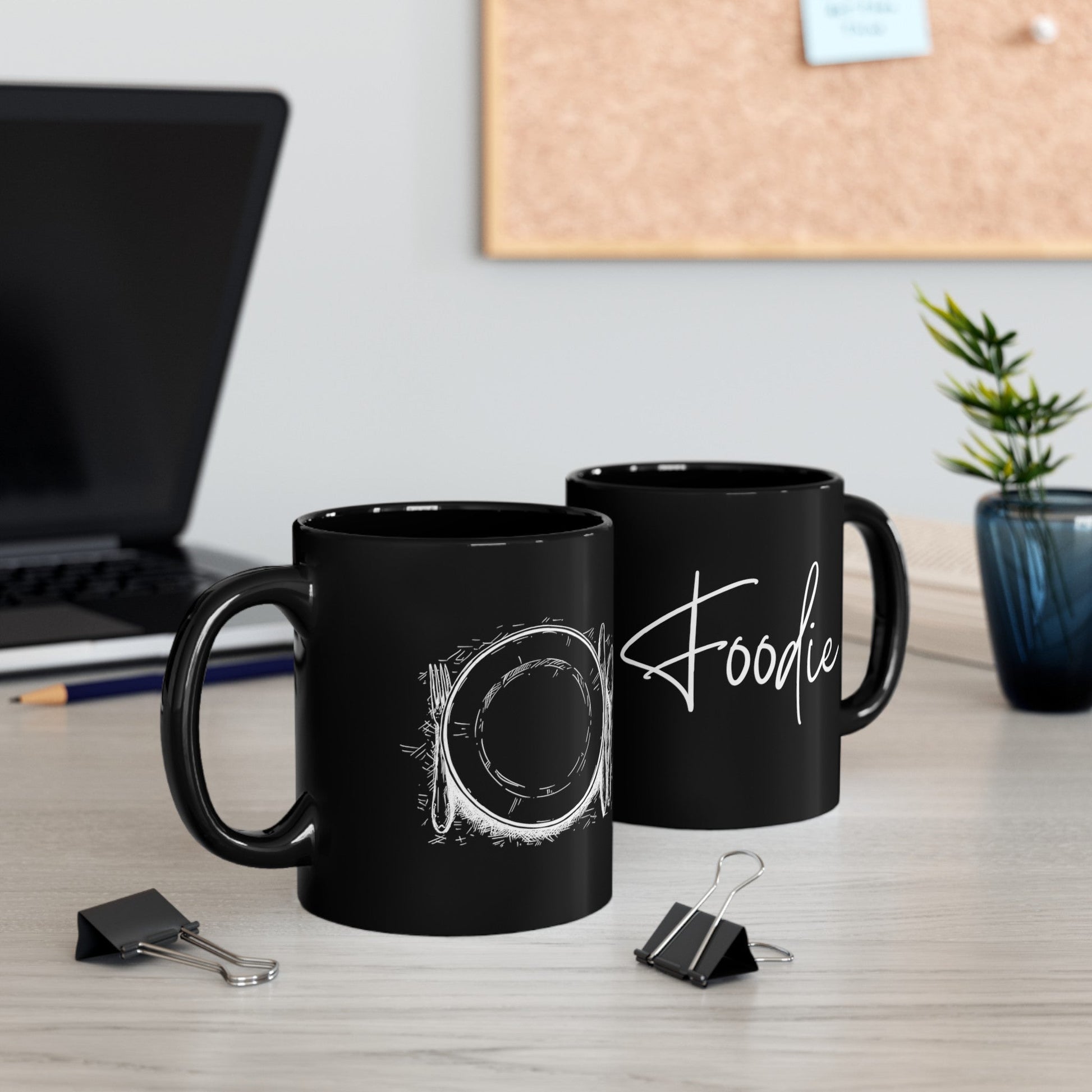 Foodie | 11 oz Black Mug
