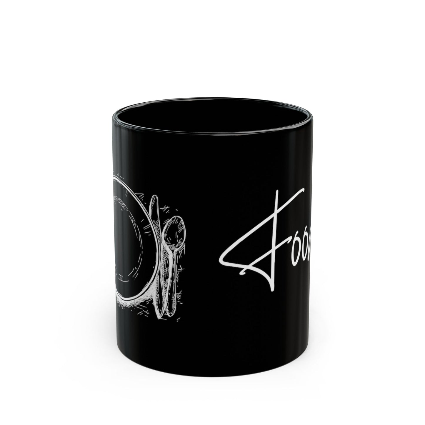Foodie | 11 oz Black Mug