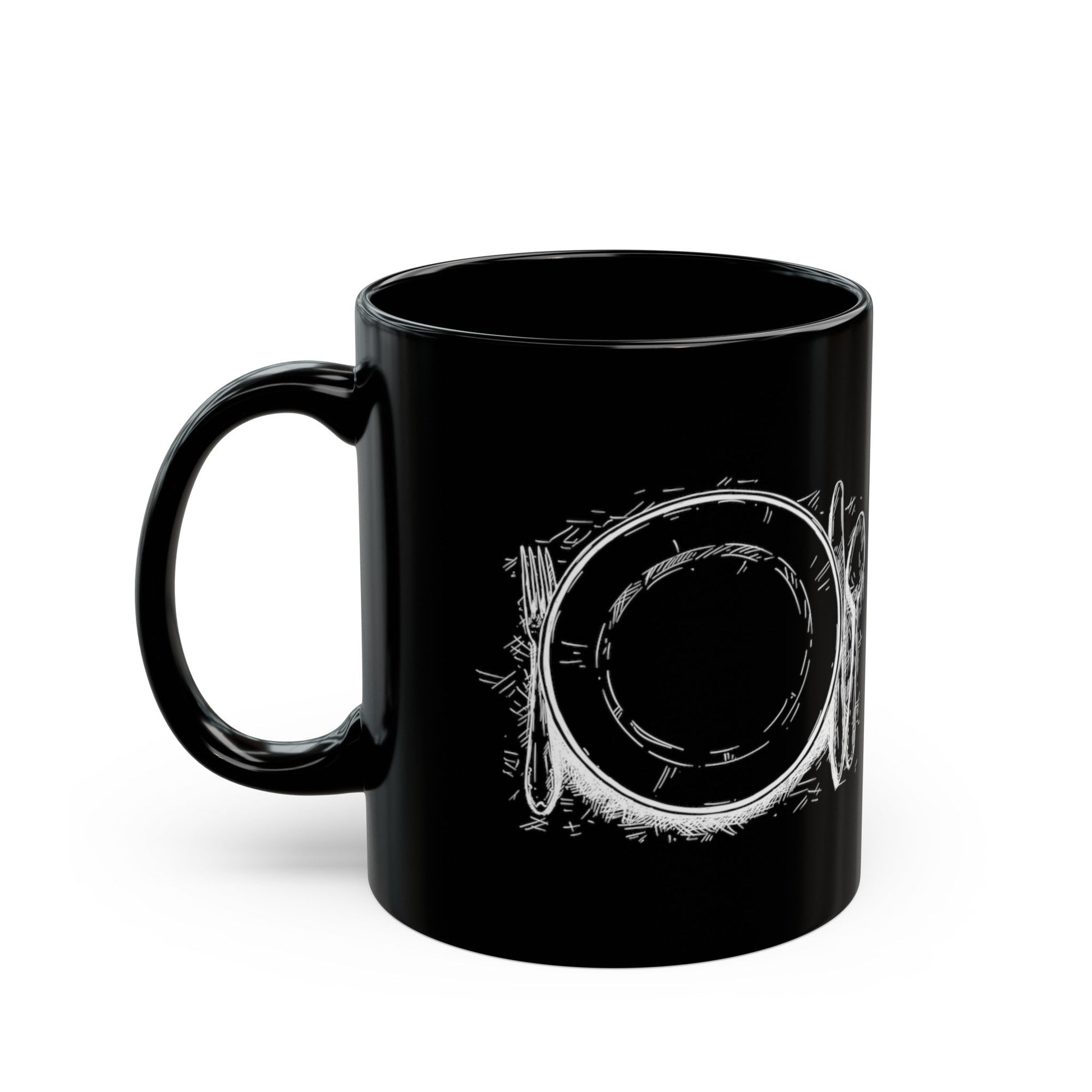 Foodie | 11 oz Black Mug