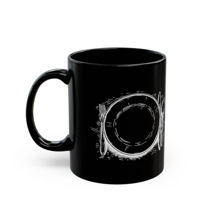 Foodie | 11 oz Black Mug