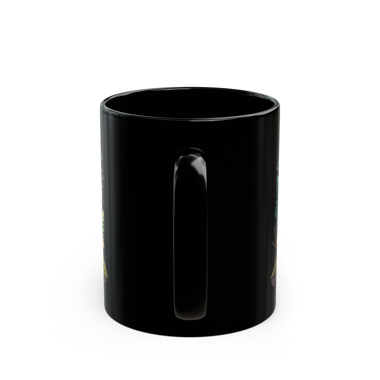 Mushroom Forest | 11 oz Black Mug