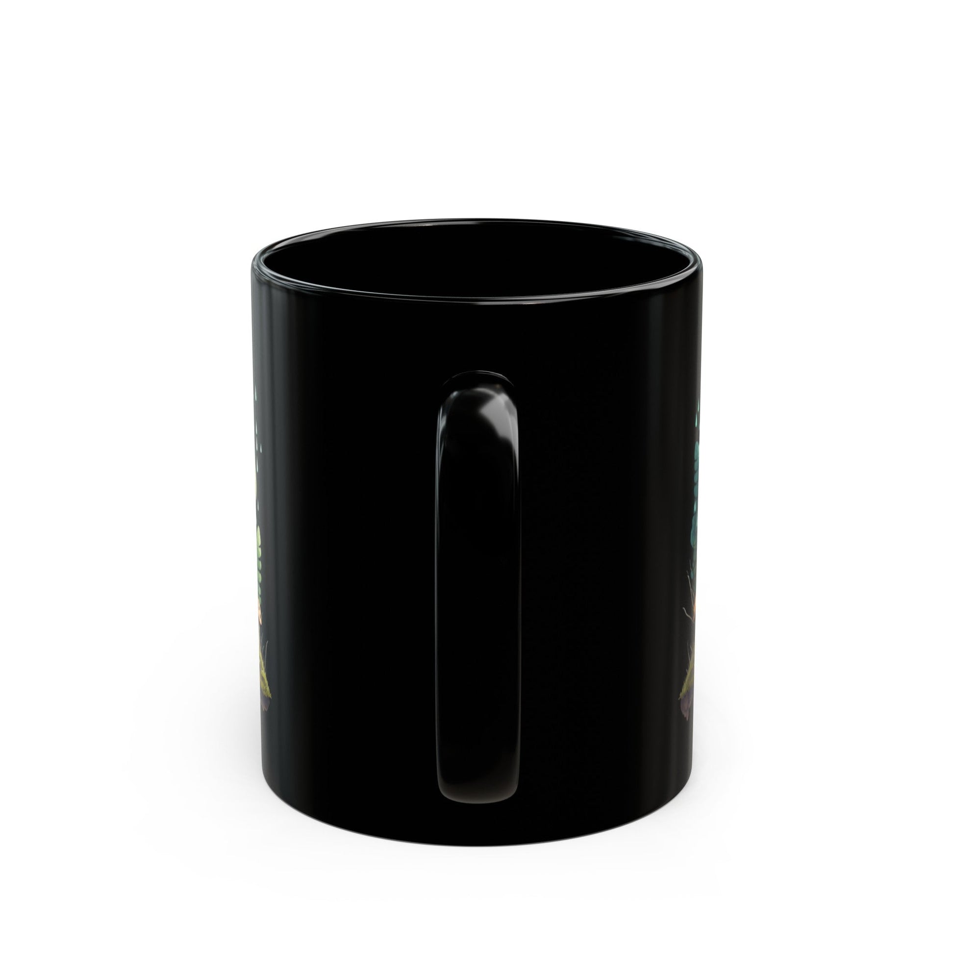 Mushroom Forest | 11 oz Black Mug