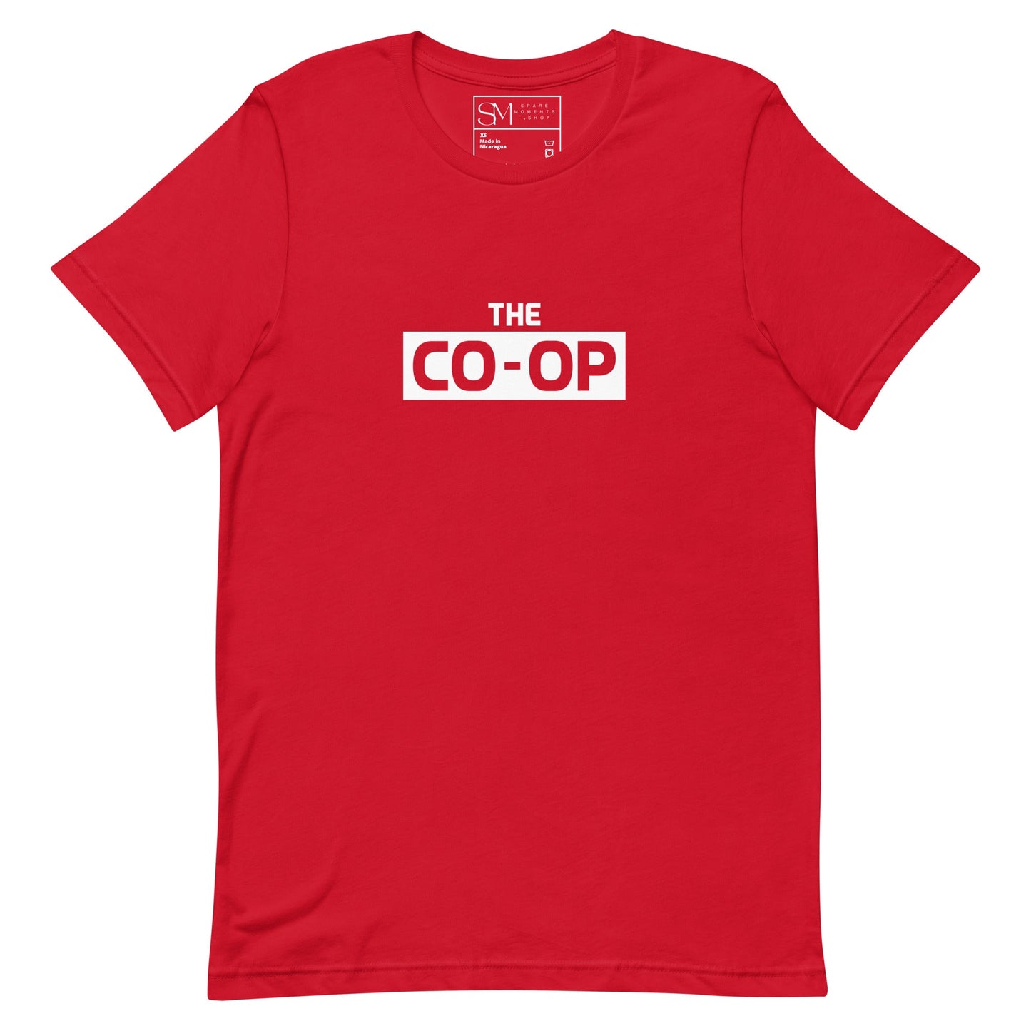 THE CO-OP white middle | Unisex t-shirt