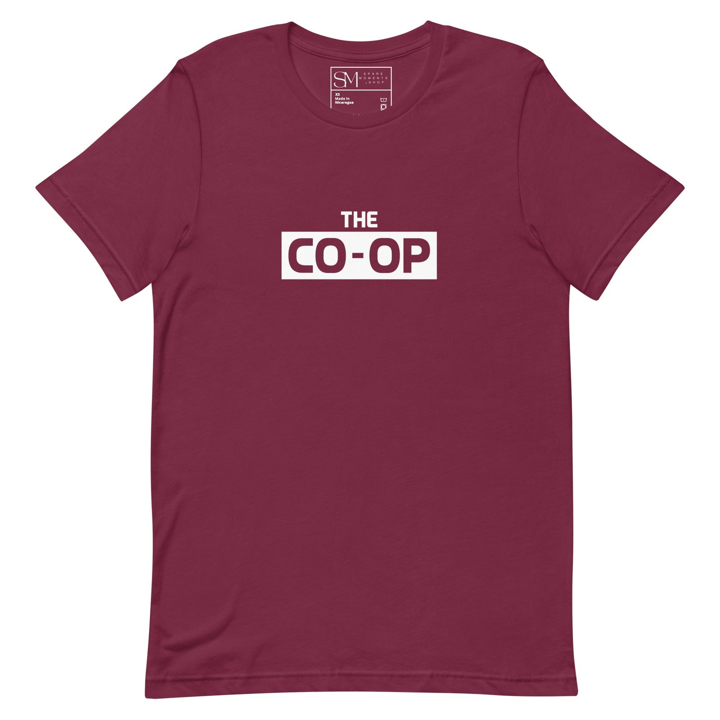 THE CO-OP white middle | Unisex t-shirt