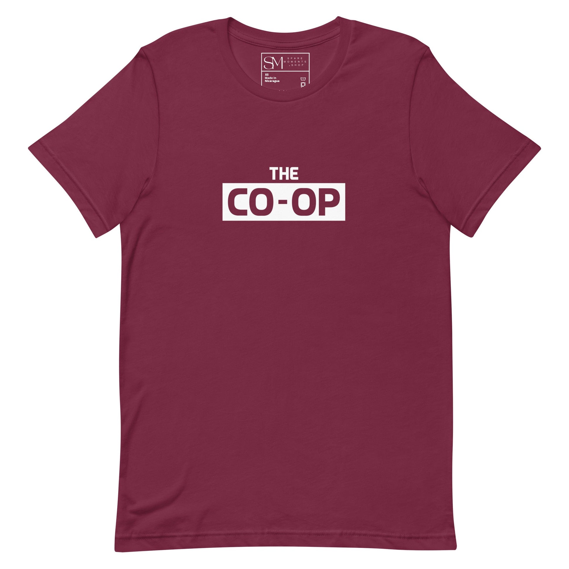 THE CO-OP white middle | Unisex t-shirt