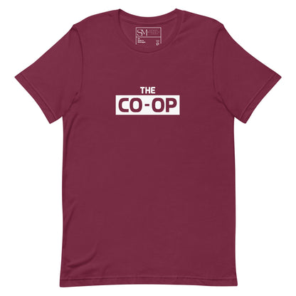 THE CO-OP white middle | Unisex t-shirt