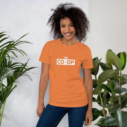 THE CO-OP white middle | Unisex t-shirt