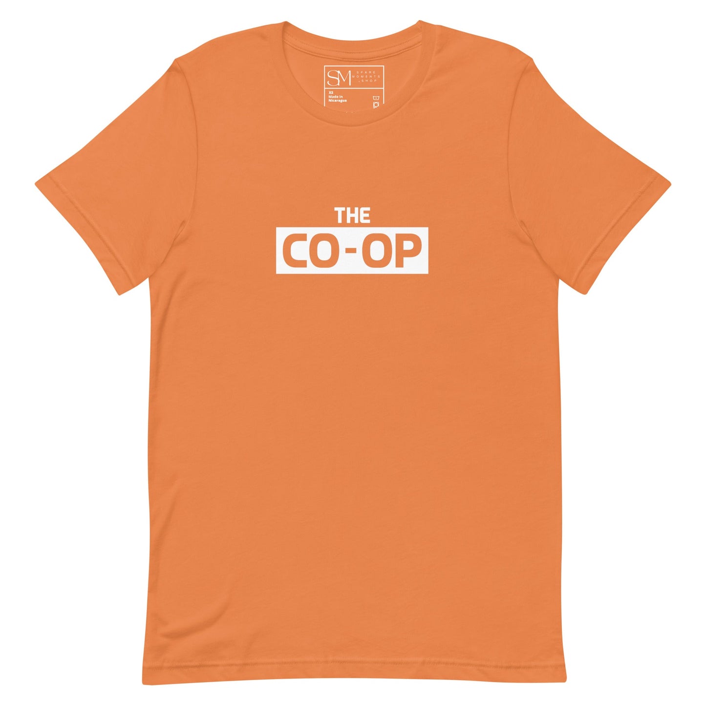 THE CO-OP white middle | Unisex t-shirt