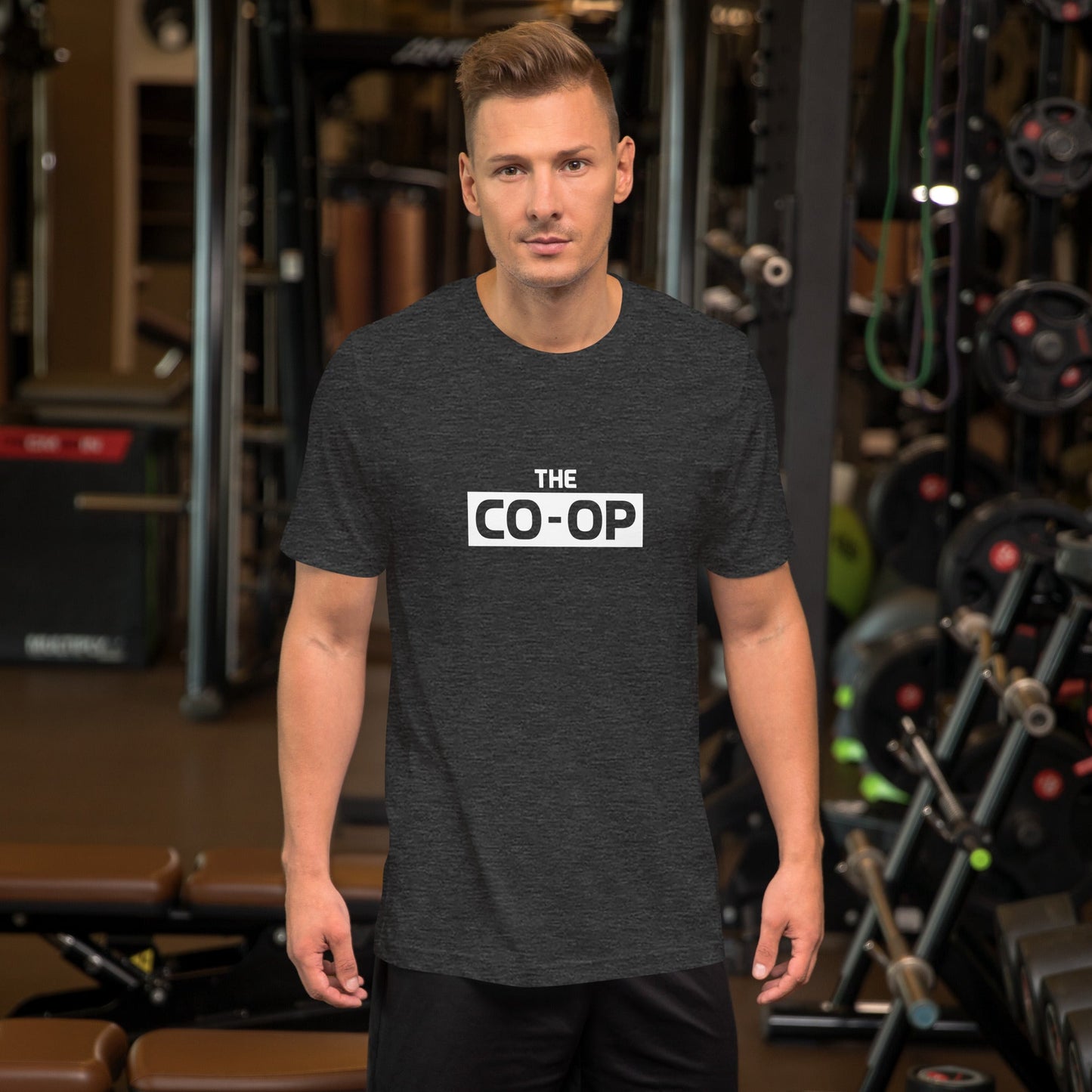 THE CO-OP white middle | Unisex t-shirt