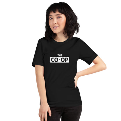 THE CO-OP white middle | Unisex t-shirt