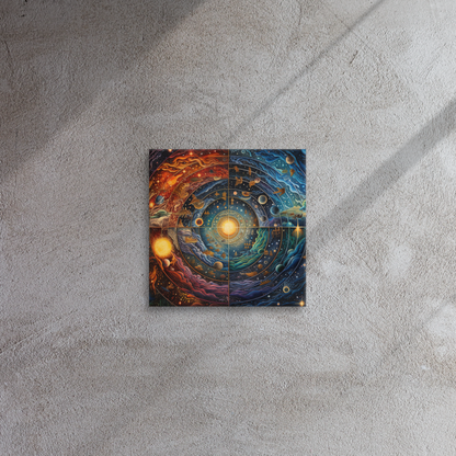 Fantastical Chart 3 | Thin canvas