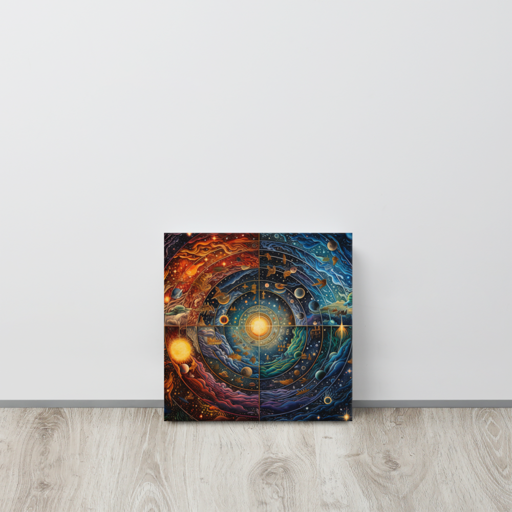 Fantastical Chart 3 | Thin canvas