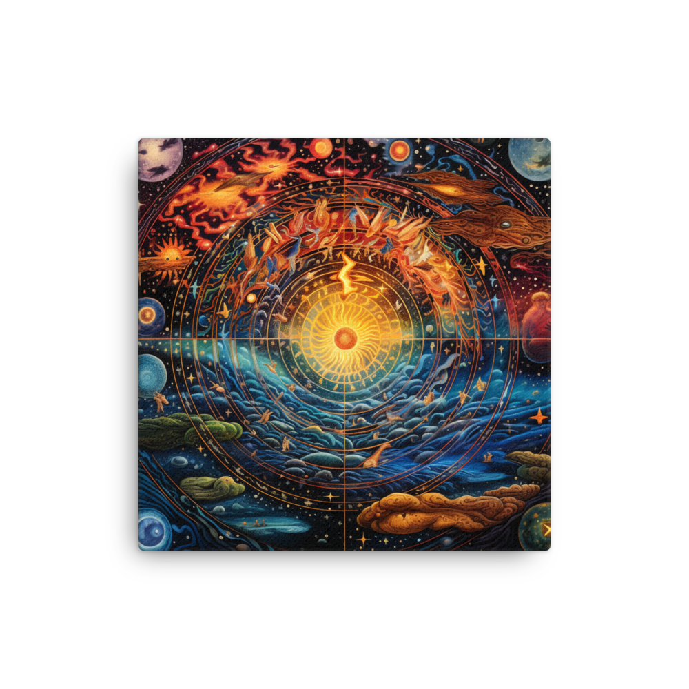 Fantastical Chart  1 | Thin canvas